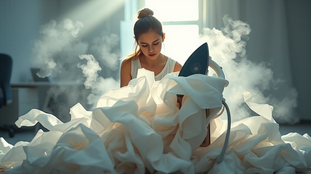 Baju kurung office: elegant girl ke iron board jadi musuh pagi?