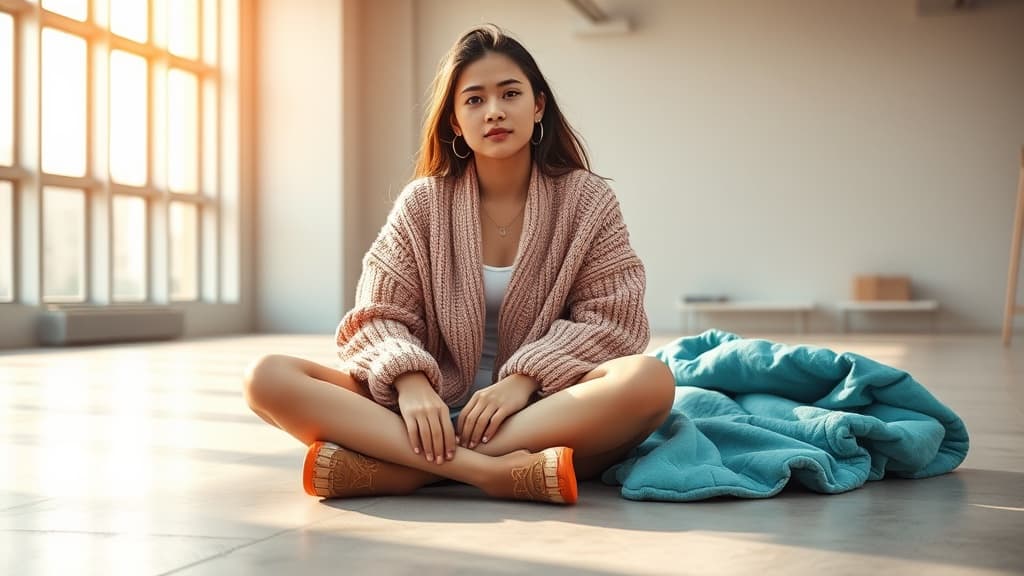 Cardigan office aircond: cute layering ke survival blanket?