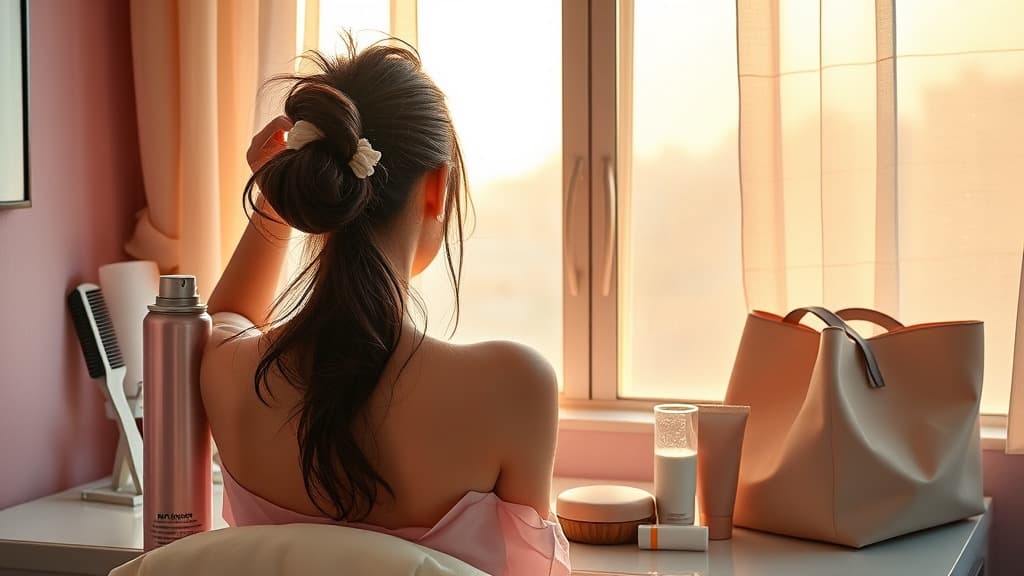Dry shampoo pagi: fresh girl ke scalp cuma kena tipu?