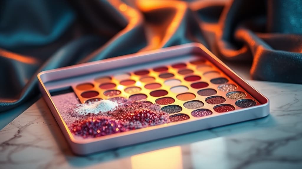 Glitter eyeshadow malam Sabtu: sparkle ke fallout sampai pagi?