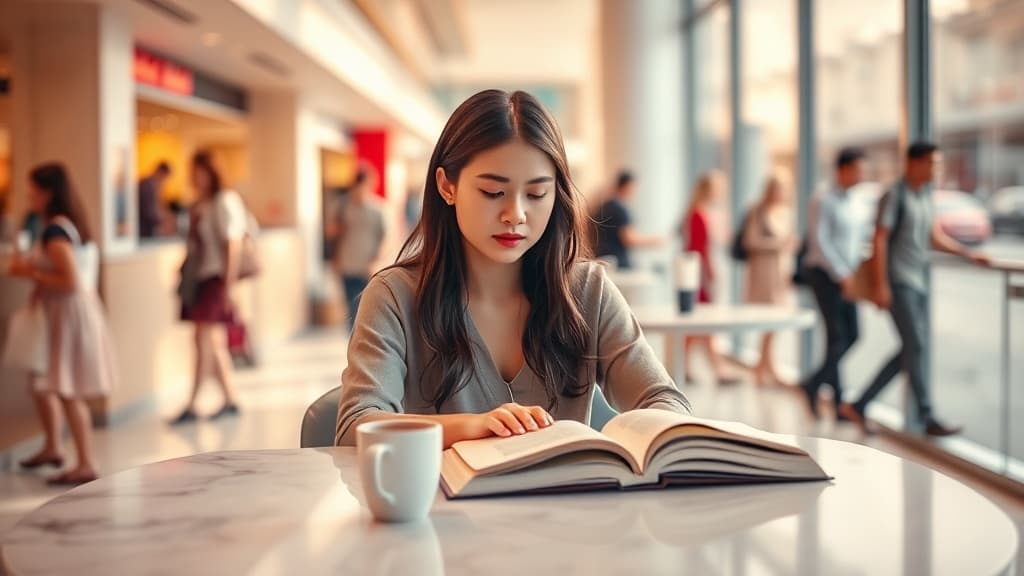 Lunch sorang dekat mall: self-date ke semua orang busy?