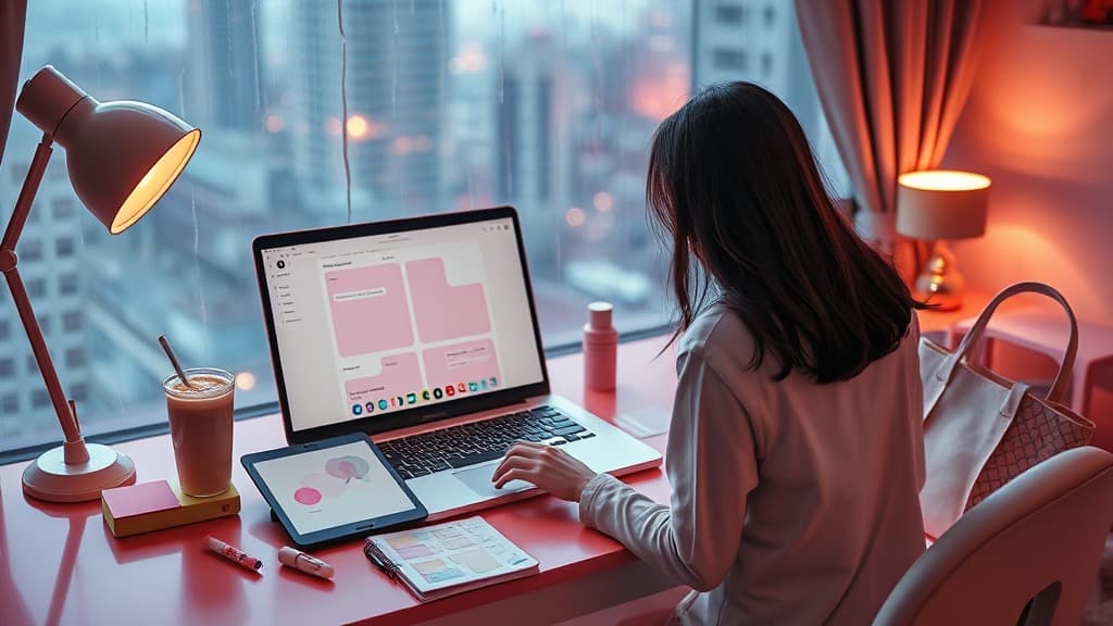 Notion template hidup: organised girl ke procrastination pakai pastel?