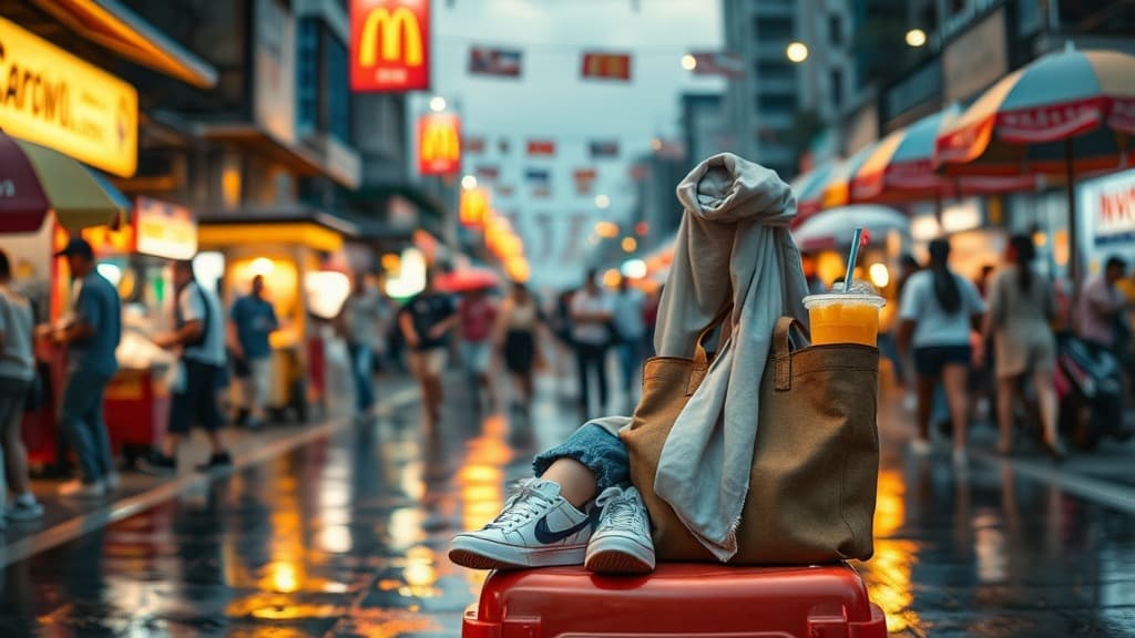 Pasar malam fit check: cute ke berpeluh cari apam balik?