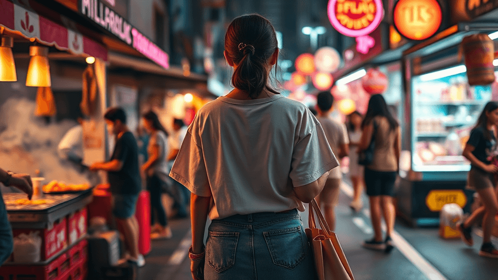 Pasar malam outfit pukul 10: cute casual ke minyak percik speedrun?