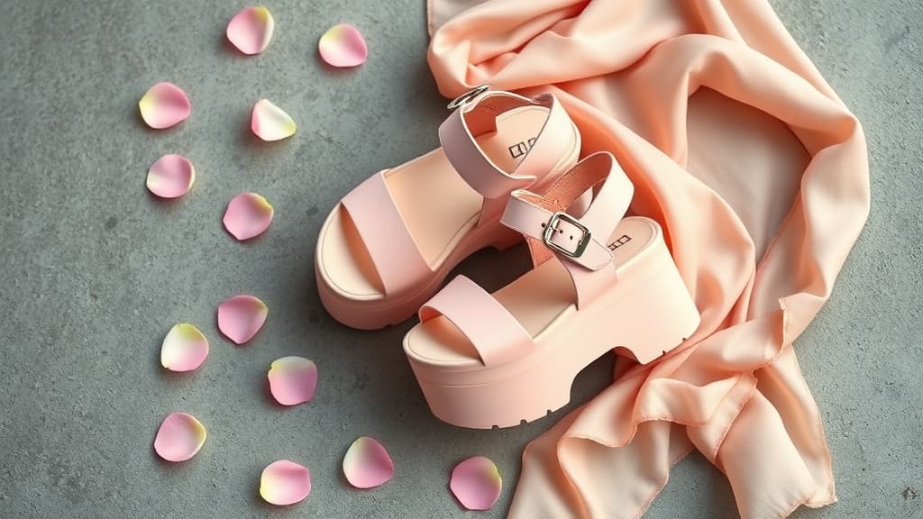 Platform sandal: height boost cute ke ankle minta MC?