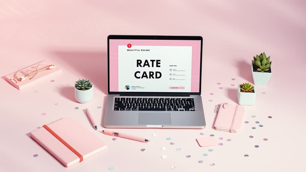 Rate card creator kecil: professional ke takut quote harga?