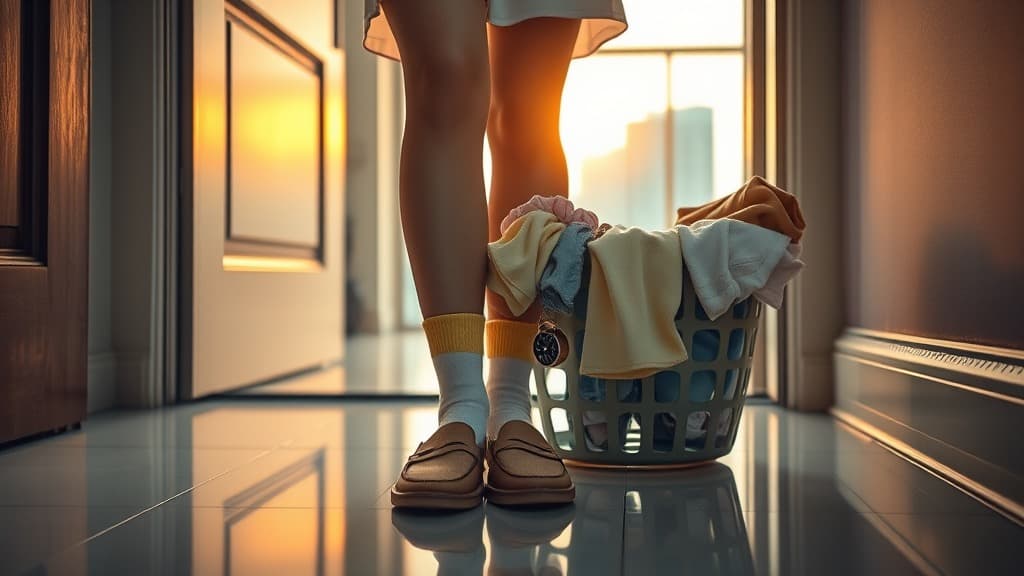 Stokin mismatch pukul 7: quirky detail ke laundry dah give up?
