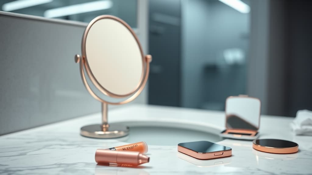 Touch-up dekat office toilet: glow-up ke survival shift?