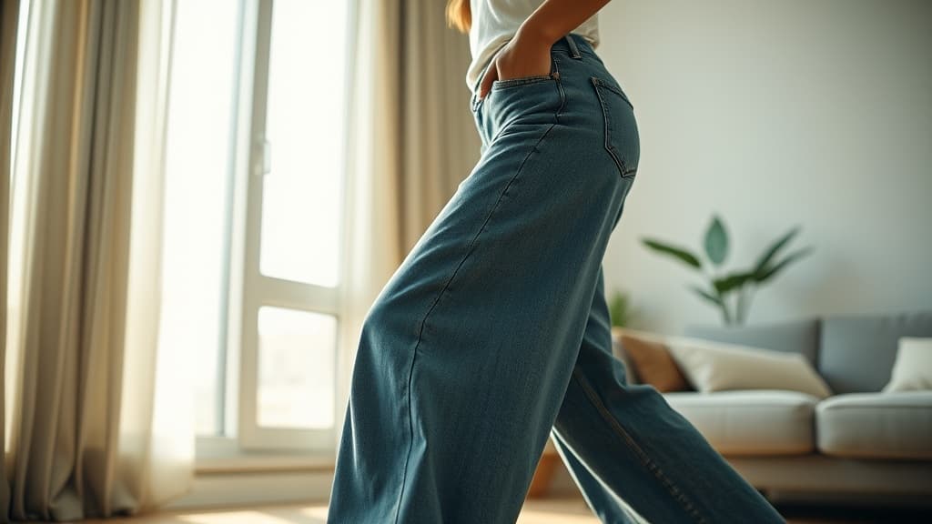 Wide-leg jeans dekat Malaysia: effortless ke kain sapu lantai?